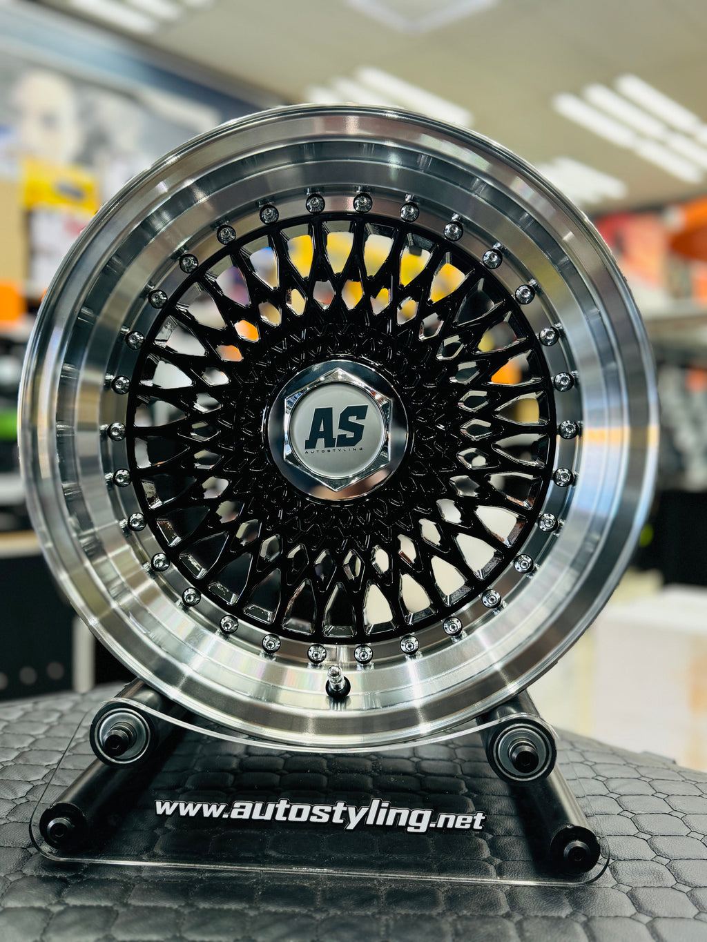 15” M7513 AS-SUPERMESH  4/100 4/114 BLACK