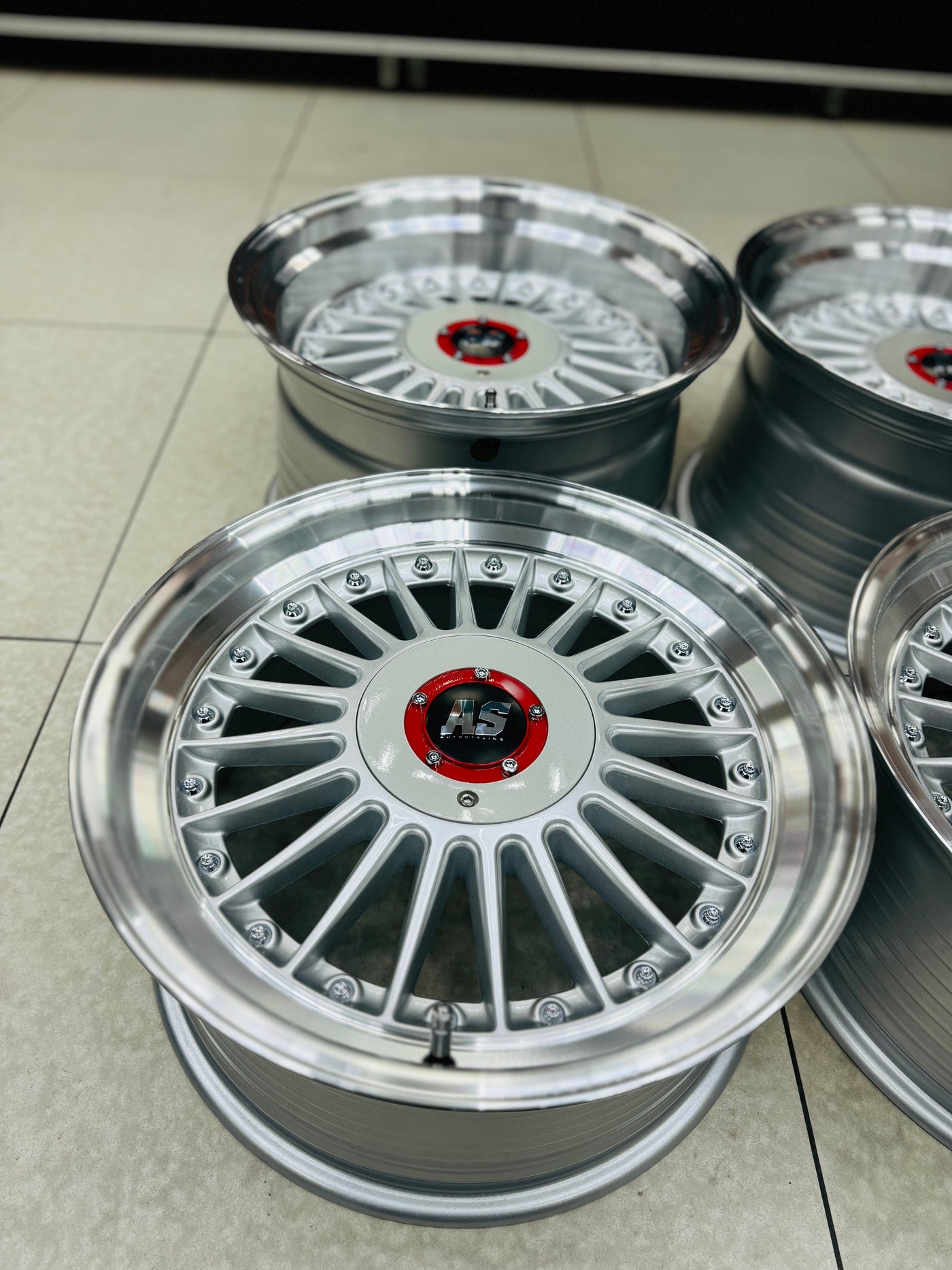 17'' NEW 10J AS-PINA SILVER 4/100 & 4/114 MULTI PCD