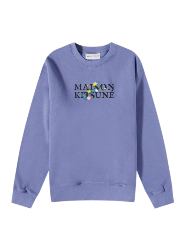 Maison Kitsune Sweater Mk Flow Purple