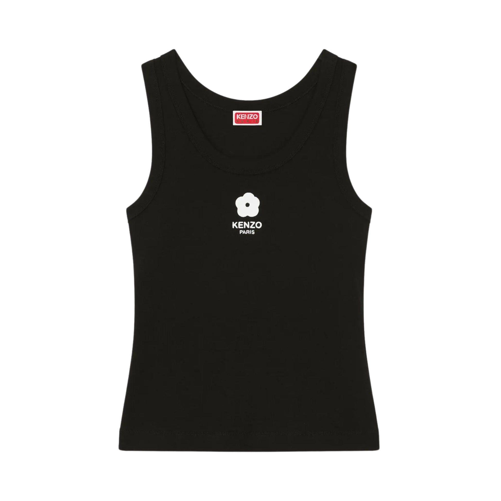 Kenzo Tank Ladies Logo Black