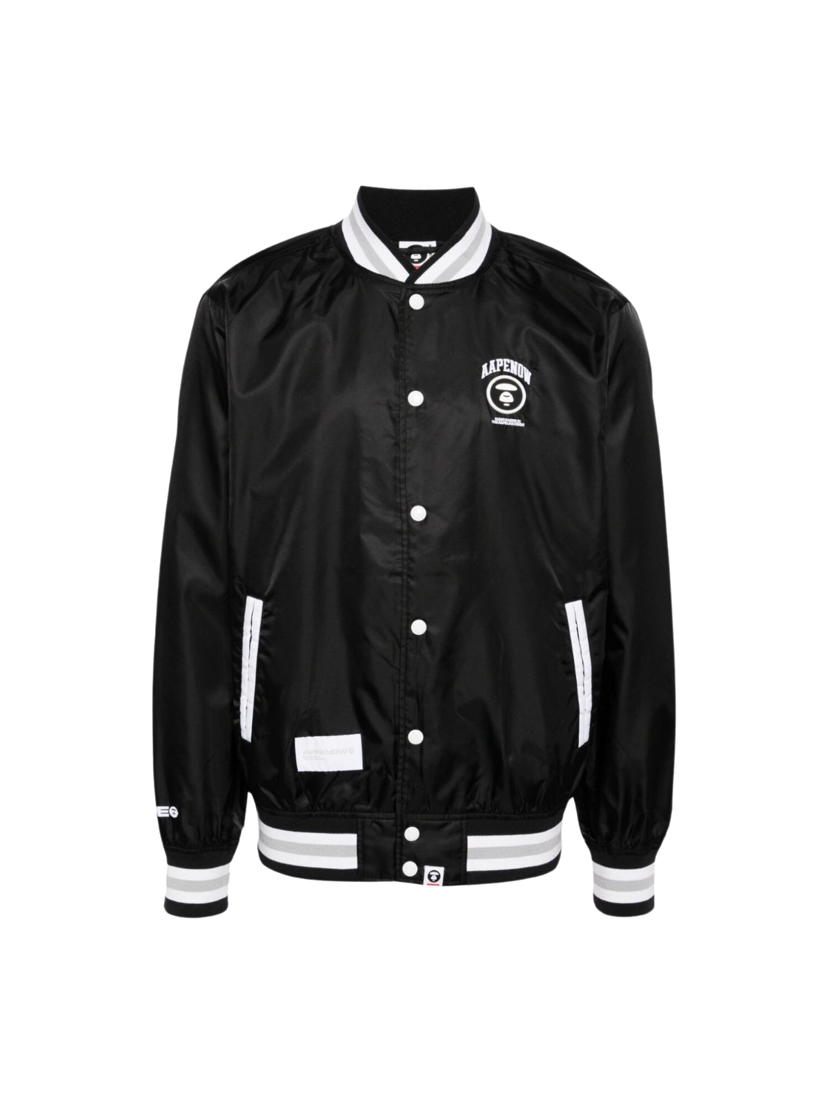Aape Jacket Logo Black-White
