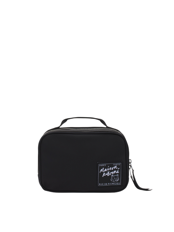 Maison Kitsune Bag Nylon Bum Black