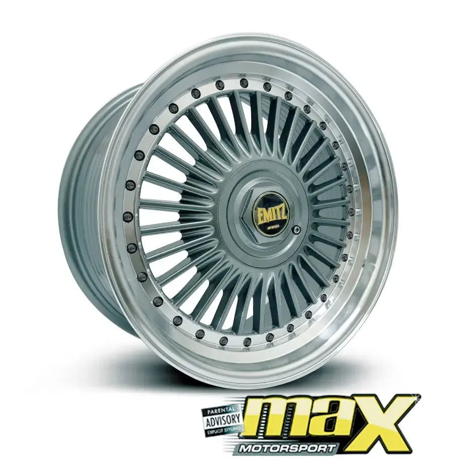 15 Inch Mag Wheel - MX5036 Emit Wheels - (4x100/ 5x100 PCD)