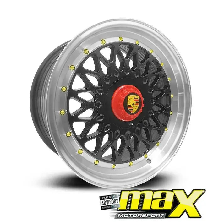 17 Inch Mag Wheel - MX006-17 Porsche Mesh Style Wheel (4x100/5x100 PCD)