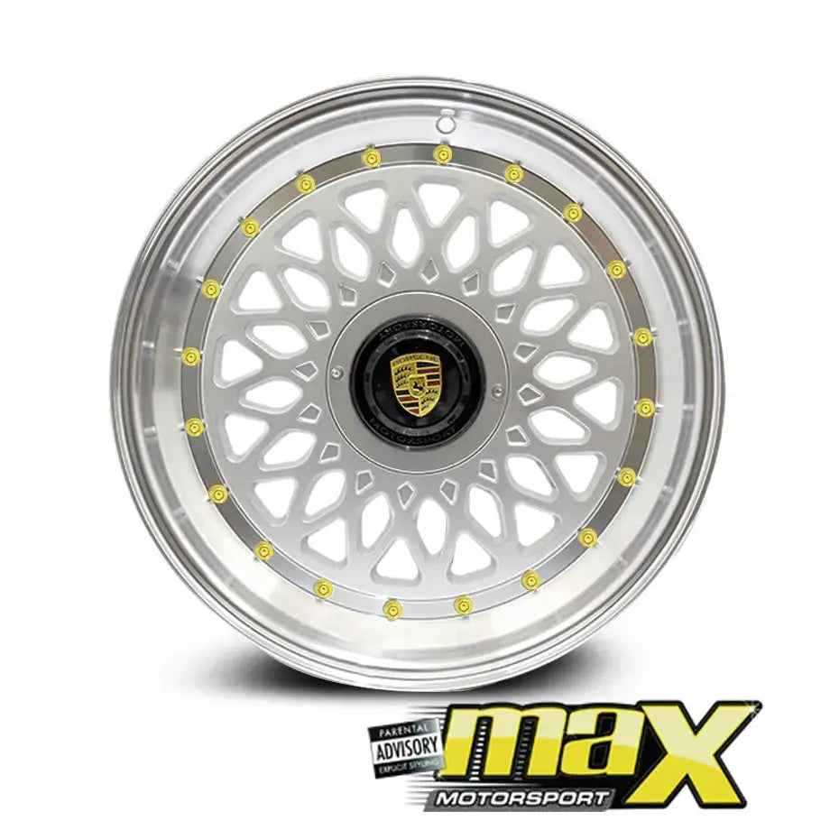 17 Inch Mag Wheel - MX006-17 Porsche Mesh Style Wheel (4x100/5x100 PCD)