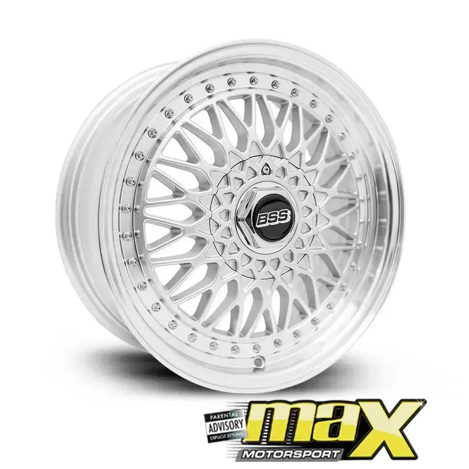 15 Inch Mag Wheel - MX734-15 BSS Style Wheels (5x100/ 5x114.3 PCD)