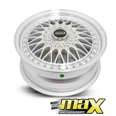 15 Inch Mag Wheel - MX734-15 BSS Style Wheels (5x100/ 5x114.3 PCD)