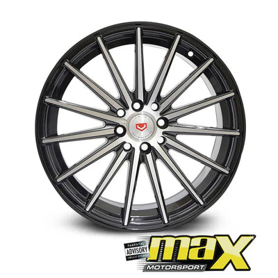 15 Inch Mag Wheel - MX5601 VSN Style Wheels (5x100/ 5x114.3 PCD)
