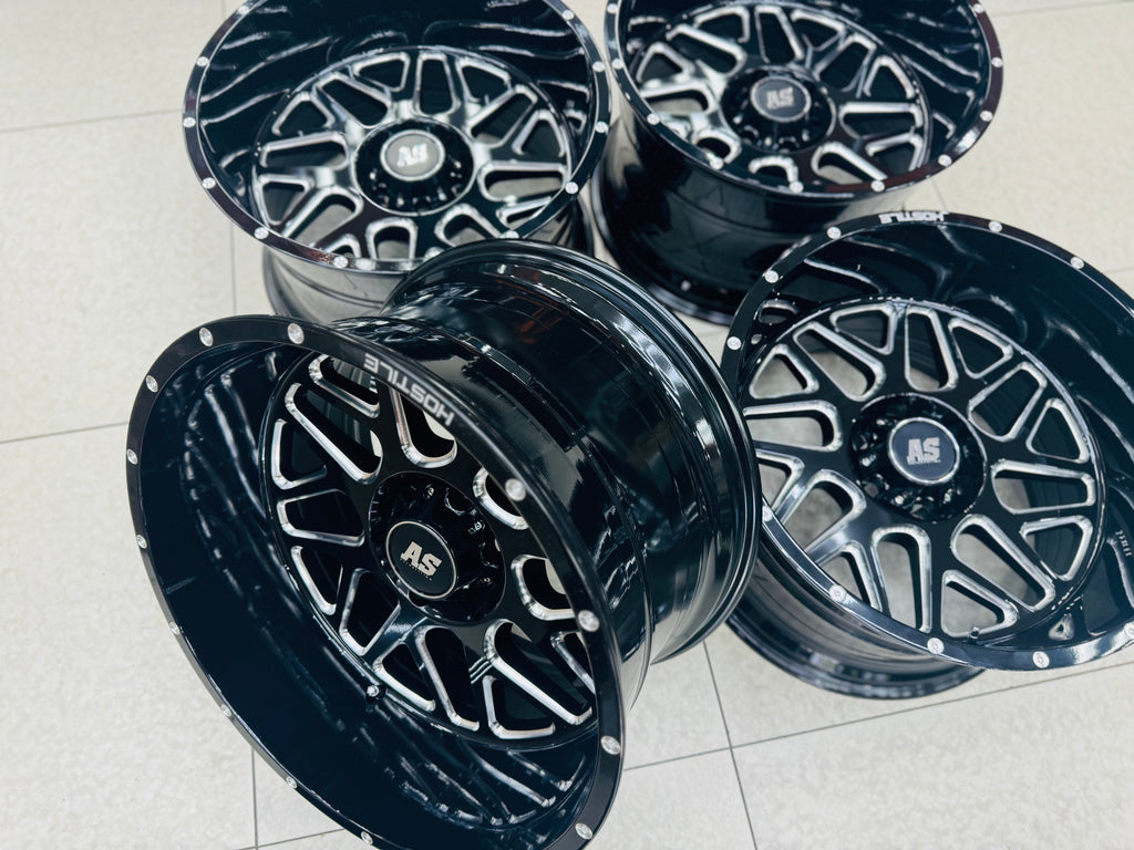 20” M7460 20X12J GLOSS BLACK