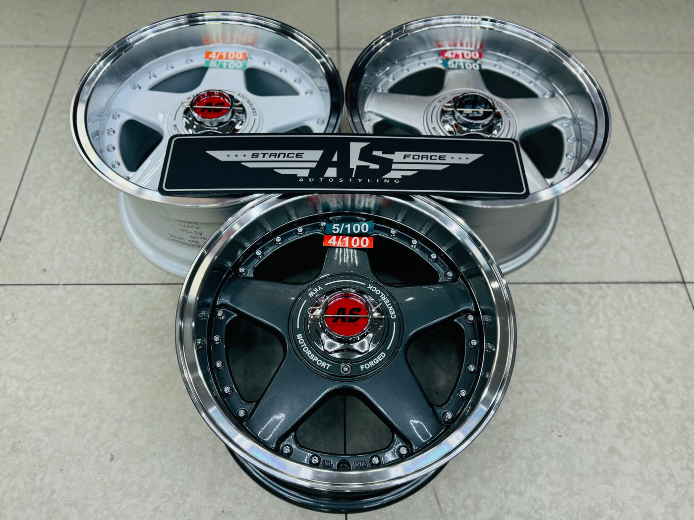 15” AS 360 5666R ( WITH  STUDS )