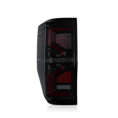 VLAND Full LED Tail Lights For Ford Ranger (T6) 2012-2018 BLACK