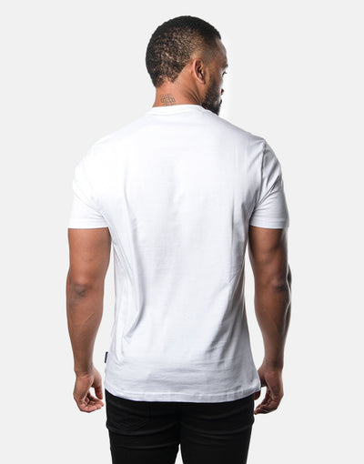 Ben Sherman White Target T-Shirt