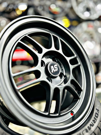 15” AS- ENKEI 7j 4/100 wheels