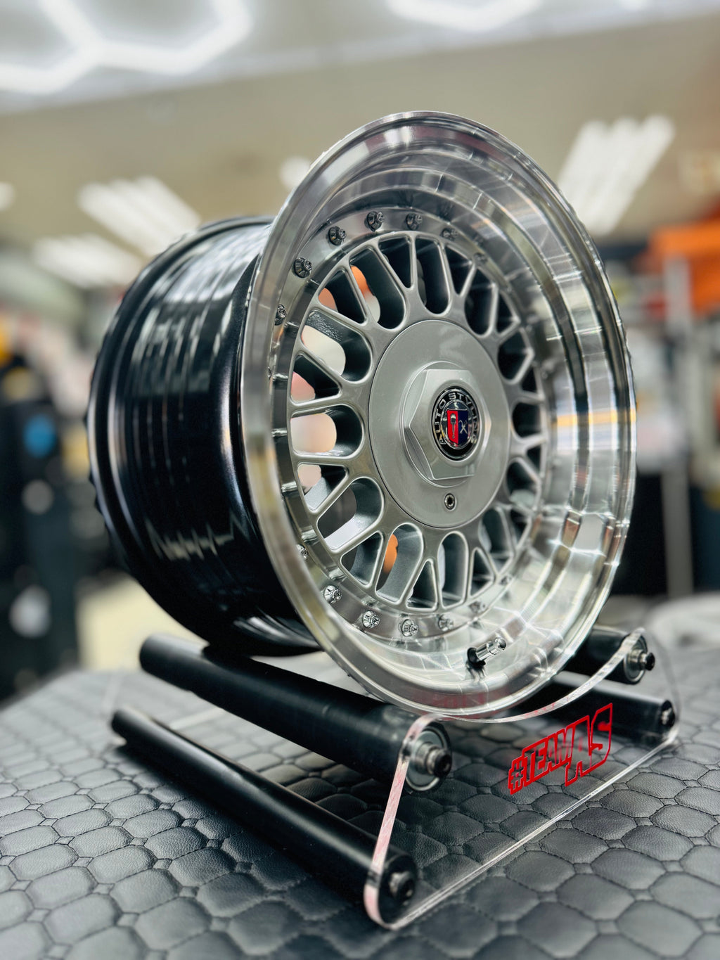 15” AS- 7499 4/100 4/114 silver wheels