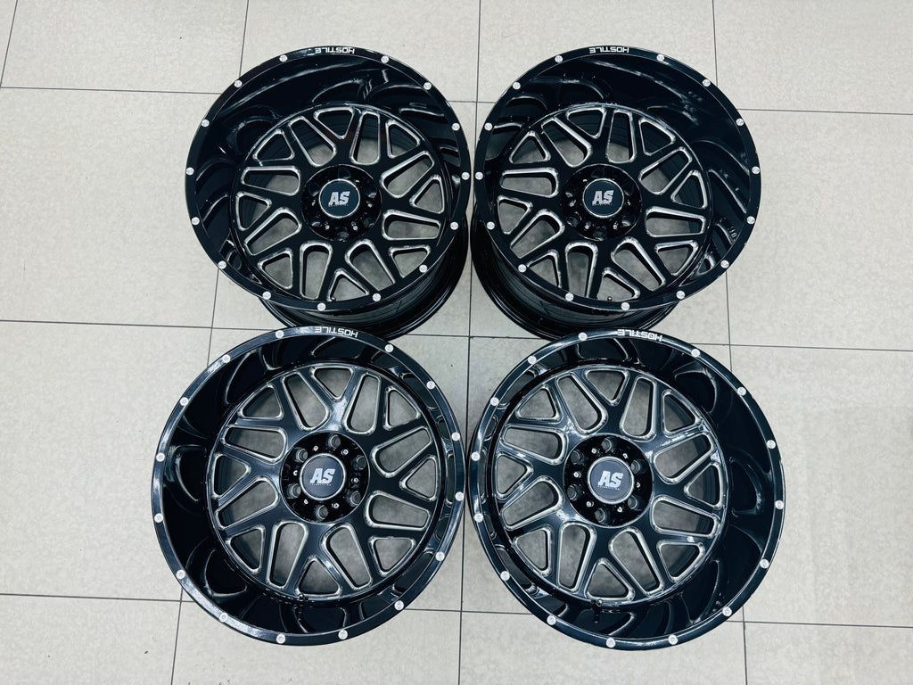 20” M7460 20X12J GLOSS BLACK