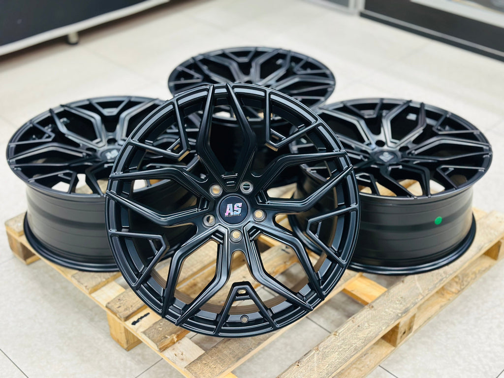 19” AS-KKR  5X112 & 5x120 SATIN  BLACK