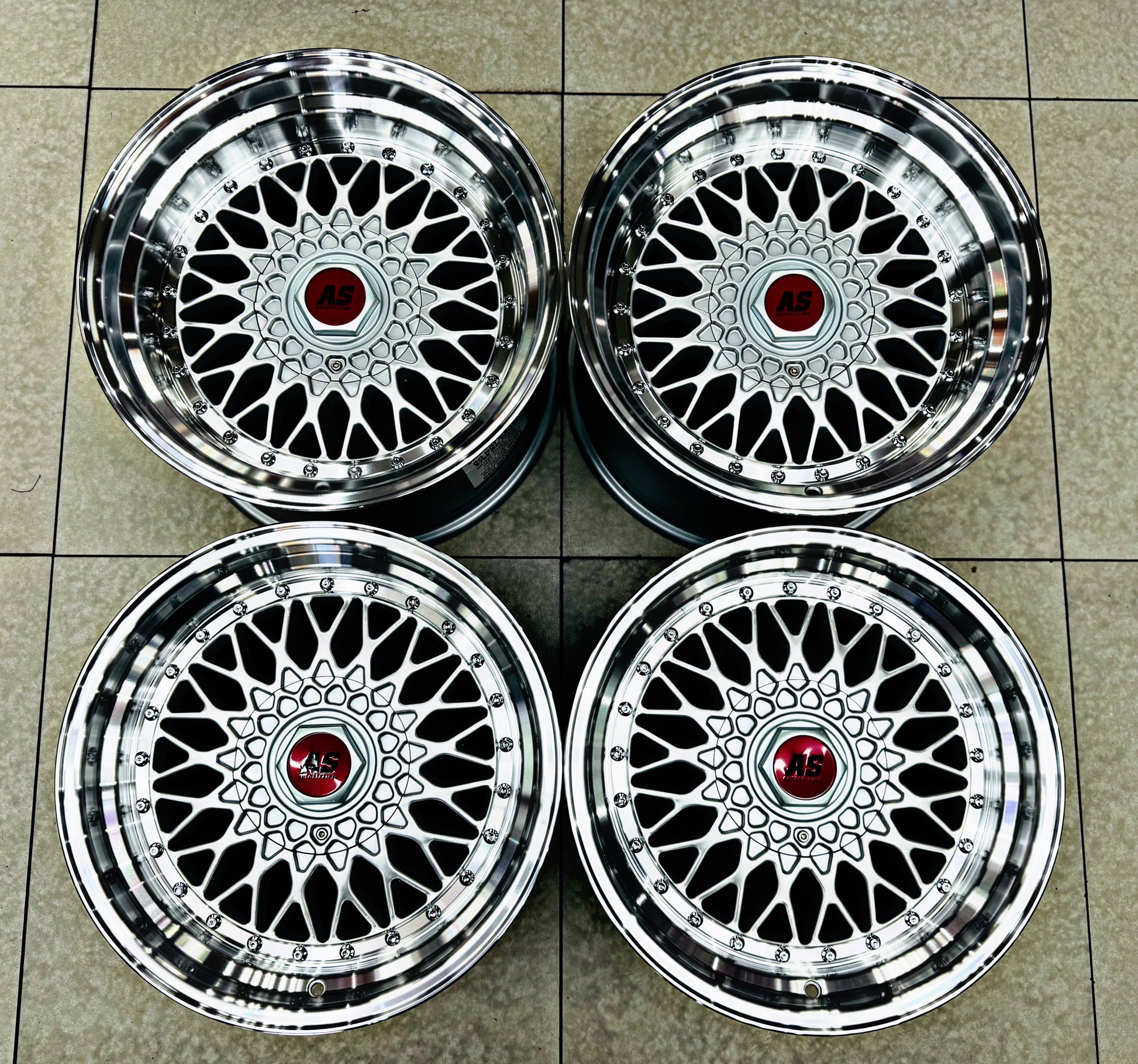 17” AS-MESH 8.5/10j 4/100 4/114 SILVER