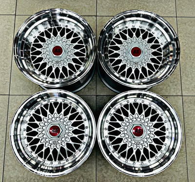 17” AS-MESH 8.5/10j 4/100 4/114 SILVER