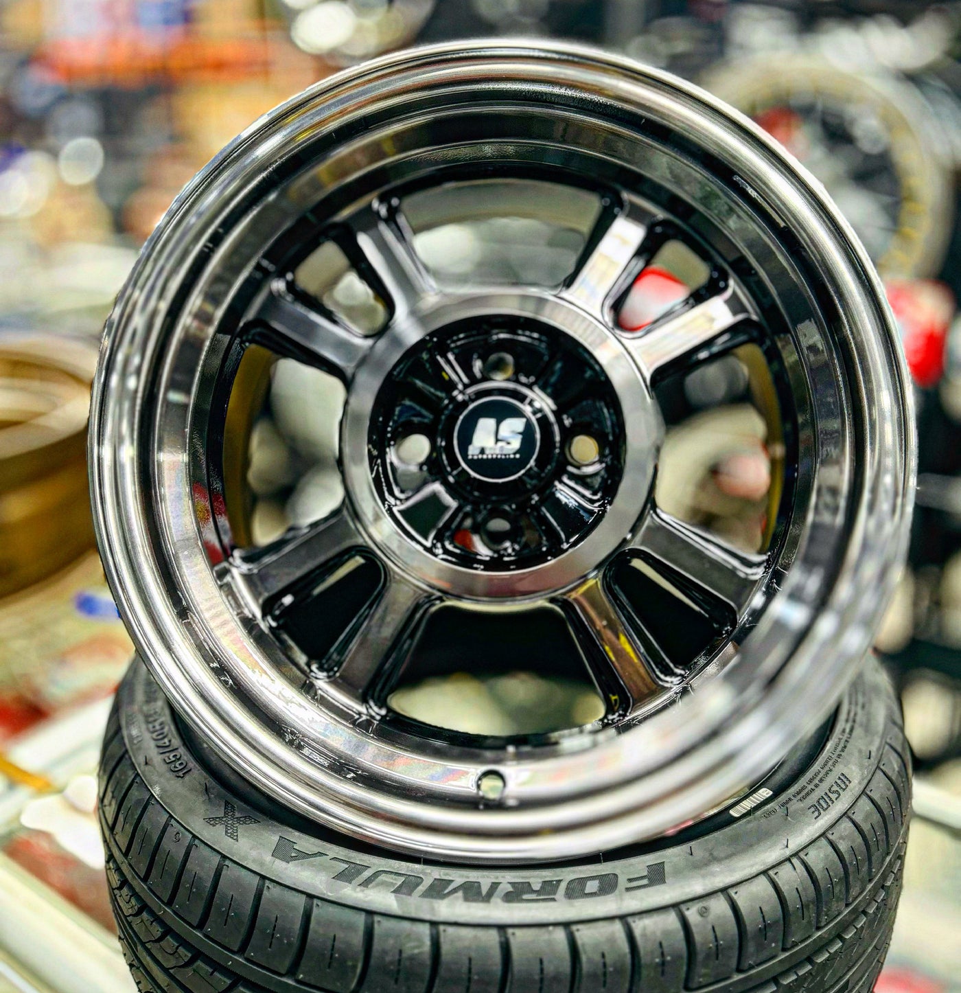 15” AS- 5030 4x100 WHEELS