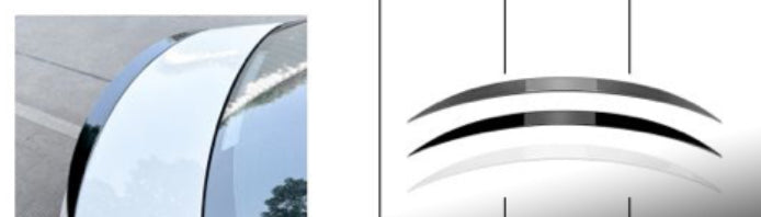 MERCEDES W206 4dr C63  BOOT SPOILER