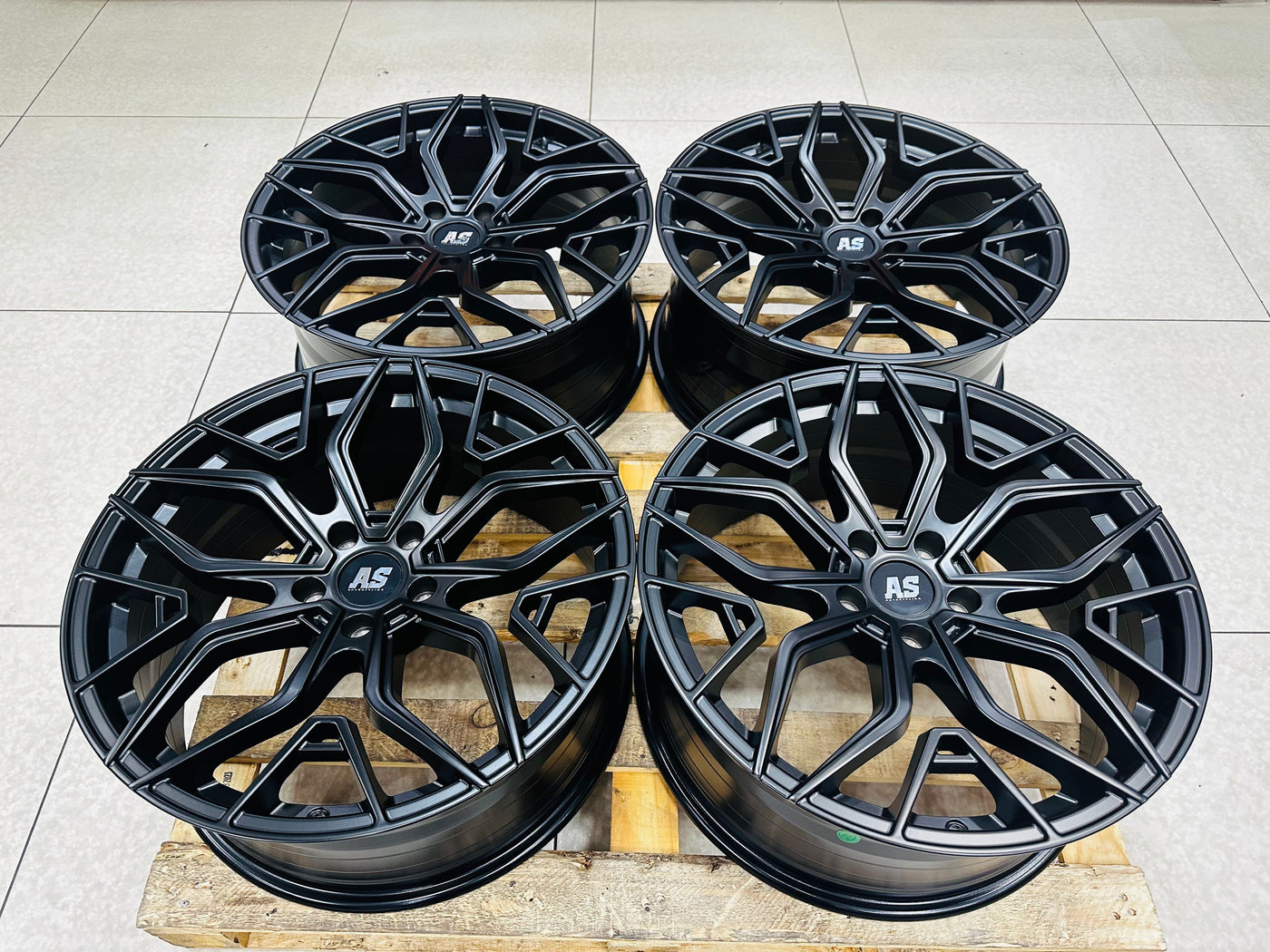 19” AS-KKR  5X112 & 5x120 SATIN  BLACK