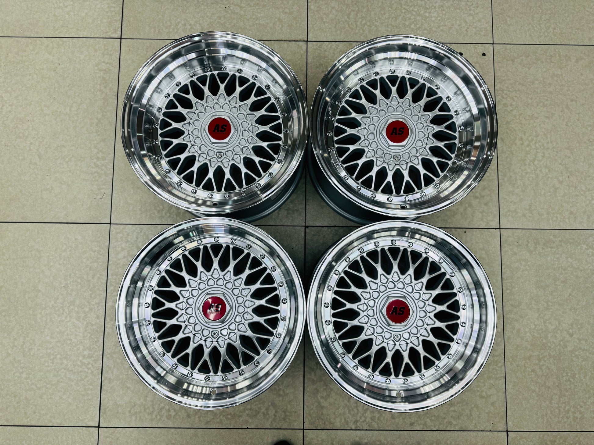 17” AS-MESH 8.5/10j 4/100 4/114 SILVER