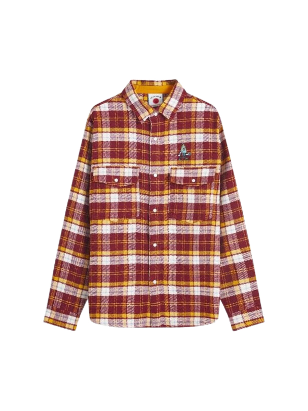 Ice-Cream Shirt Flannel Check Red