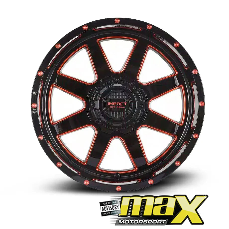 20 Inch Mag Wheel - MX804-GBR Bakkie Wheel (6x135 / 6x139.7 PCD)