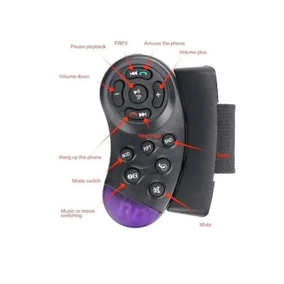 7 Inch Roadstar MP5 Double Din With Apple Carplay & Android Auto + Steering Wheel Control Remote