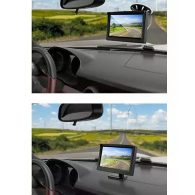 7 Inch - Universal Dash-Mount Monitor Screen With Apple Carplay & Android Auto