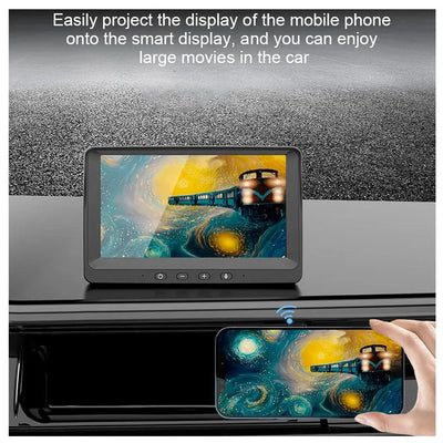 7 Inch - Universal Dash-Mount Monitor Screen With Apple Carplay & Android Auto