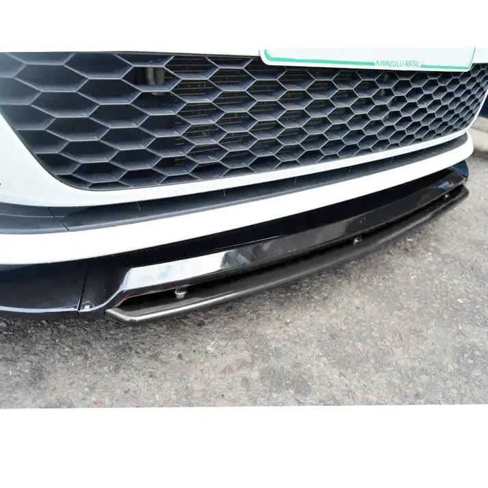 Suitable To Fit - VW Golf 7 / 7.5 GTI 4-Piece Gloss Black Front Spoiler