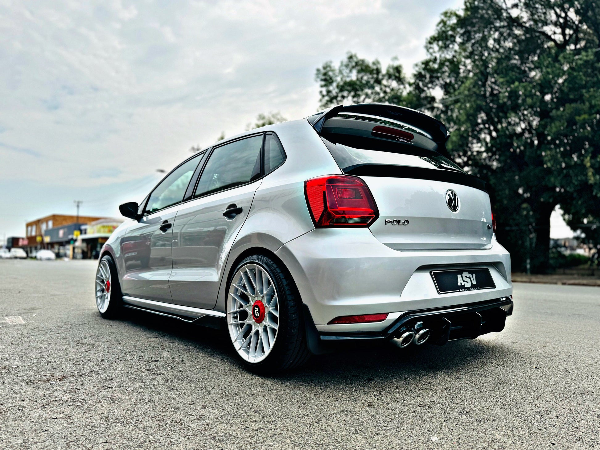 VW POLO 6 TSI TO GTI REAR DIFFUSER