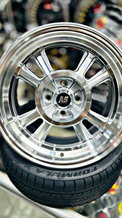 15” AS- 5030 4x100 WHEELS