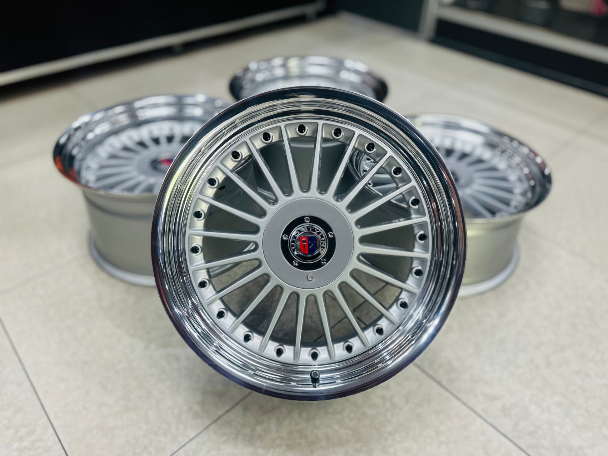 18” AS ALPINA 5X112 & 5X120 wheels with high polished dishes