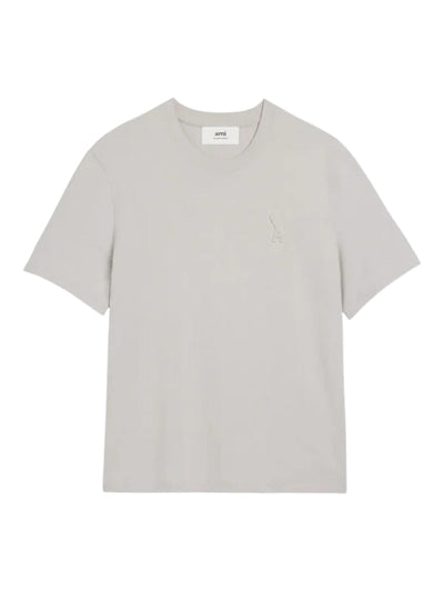 Ami T-Shirt Logo Chalk
