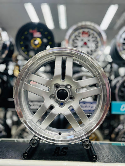 17" AS- TDI STEP  5/100 SILVER WHEELS