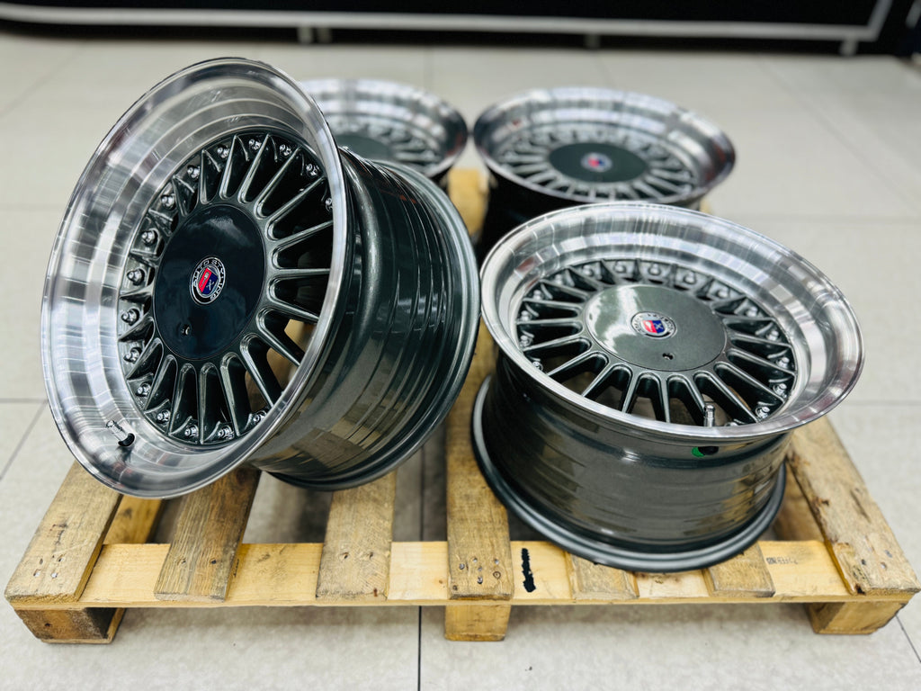 15” AS- ALPINA 4/100 & 4/114 wheels grey