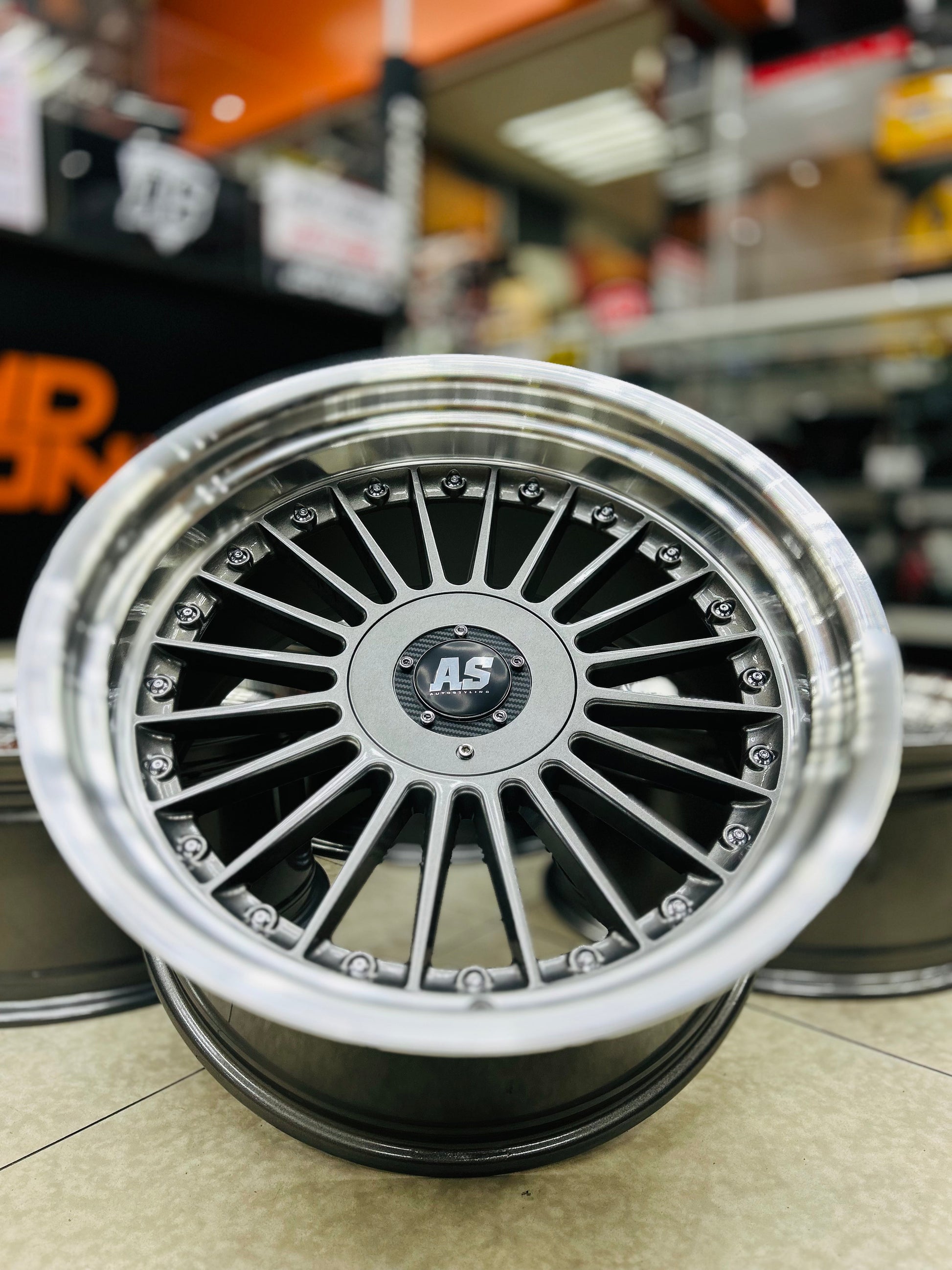 19”AS  ALPINA 5/112 & 5/120 multi pcd gunmetal