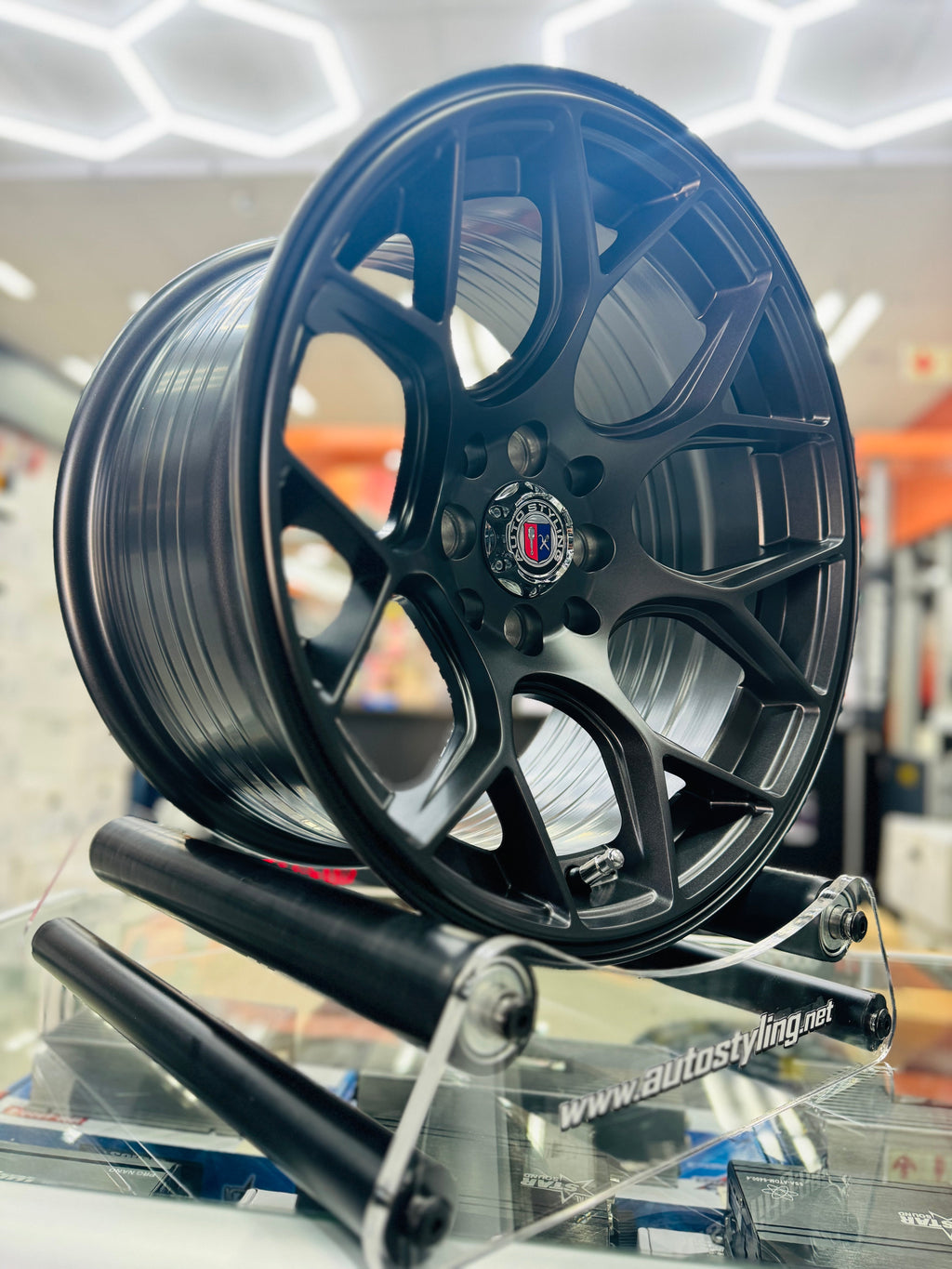 15” AS- 7553 4/100 4/114 gunmetal wheels