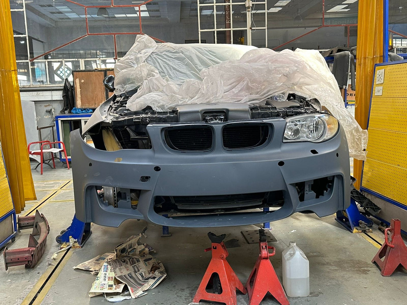 BM E82/ E87  TO 1M FRONT BUMPER UPGRADE