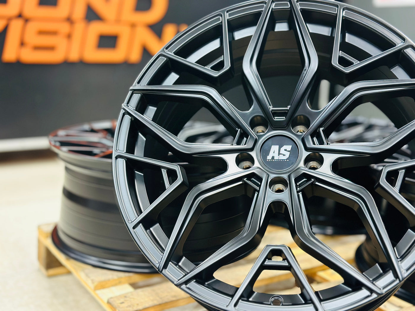 19” AS-KKR  5X112 & 5x120 SATIN  BLACK