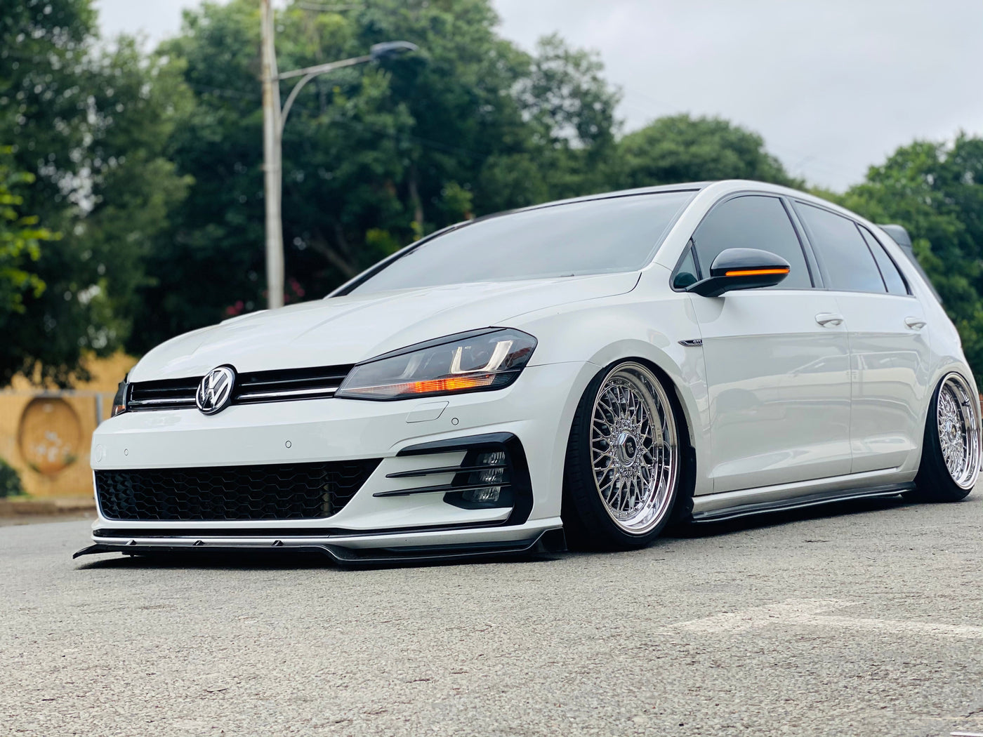 18” AS- MESH 5/112 5/114 SILVER CHROME