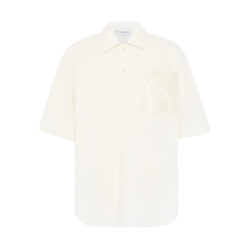 Jw Anderson Shirt Quilted Pocket Ivory