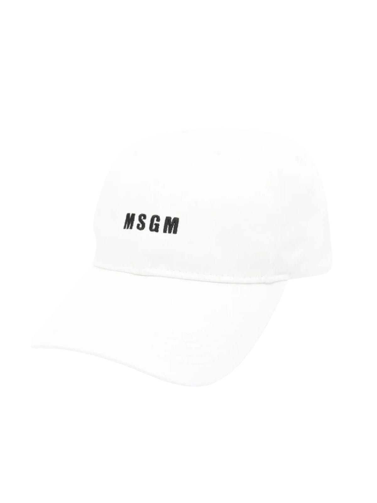 Msgm Cap Logo White