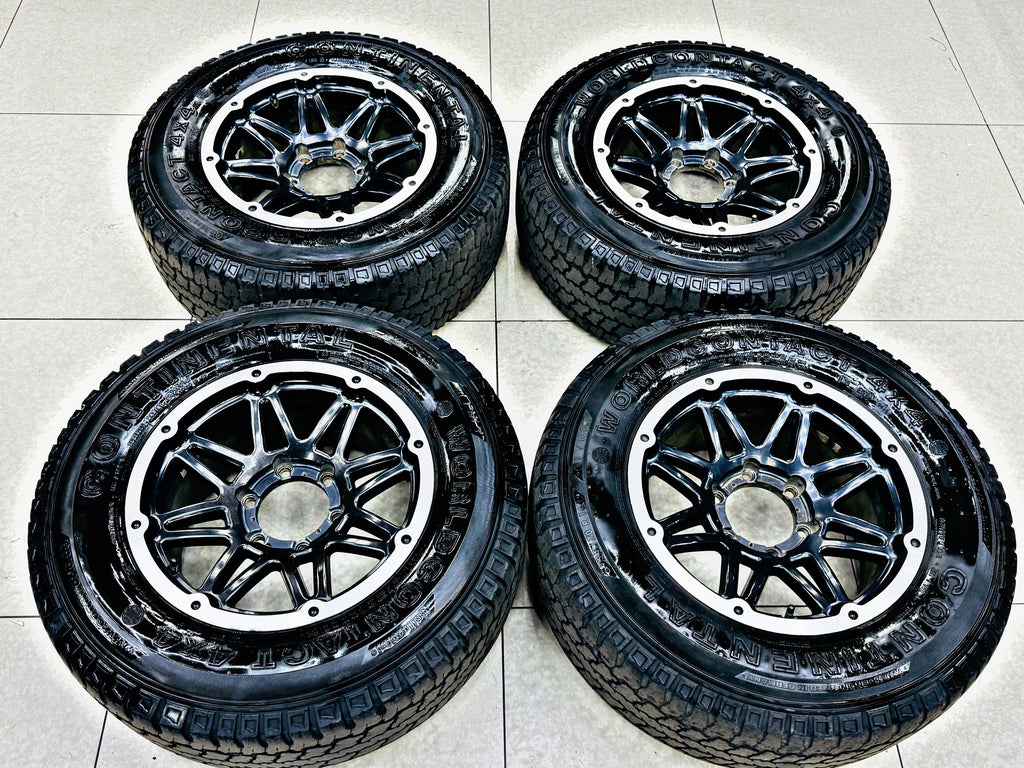 16” BAKKIE RIMS USED  WITH CONTI  TYRES