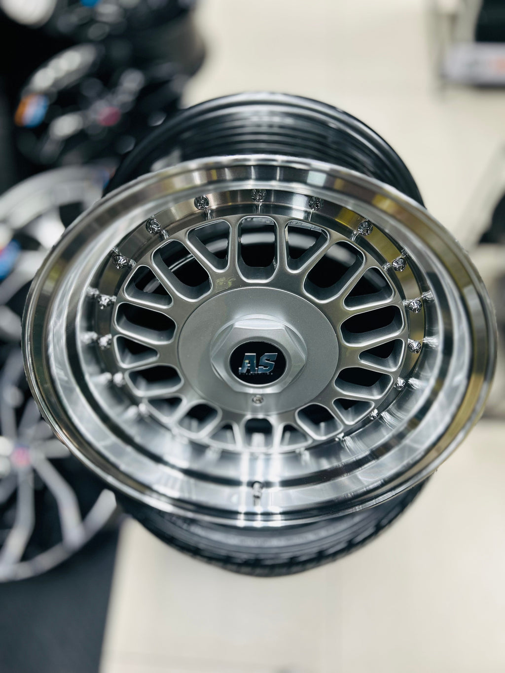 15” AS- 7487 BLAZE 4/100 4/108  SILVER