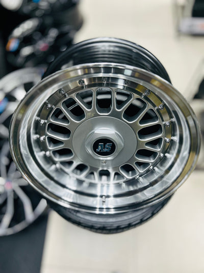 15” AS- 7487 BLAZE 4/100 4/108  SILVER