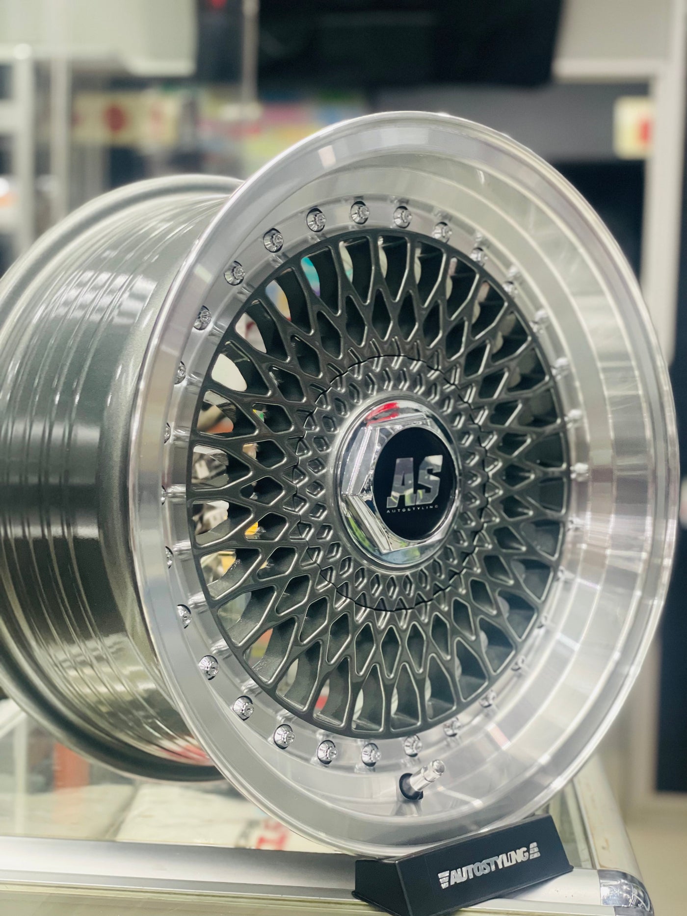 15” M7514 AS-SUPERMESH  4/100 4/114 GUNMETAL