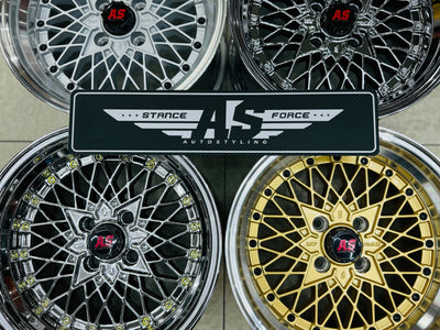 15” AS-SR 4/100 SILVER WHEELS